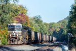 Westbound empty coal at Cove